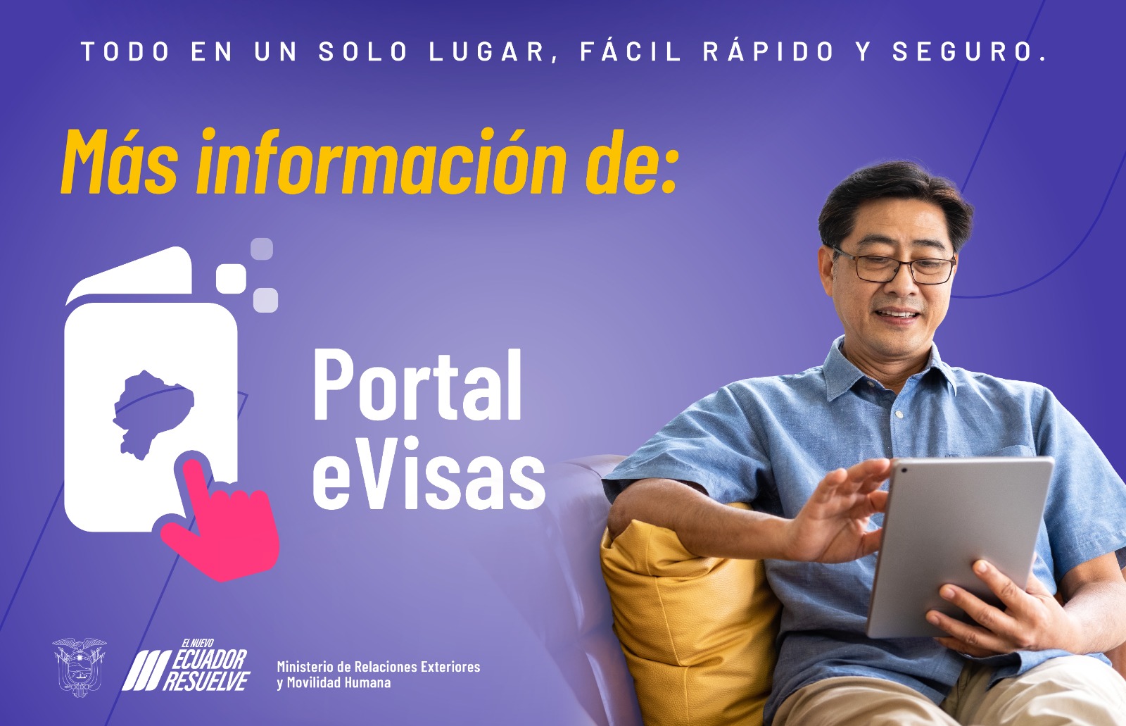 PORTAL eVISAS - VISAS ELECTRÓNICAS PARA ECUADOR